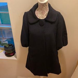 Forever 21 navy women small coat nwt